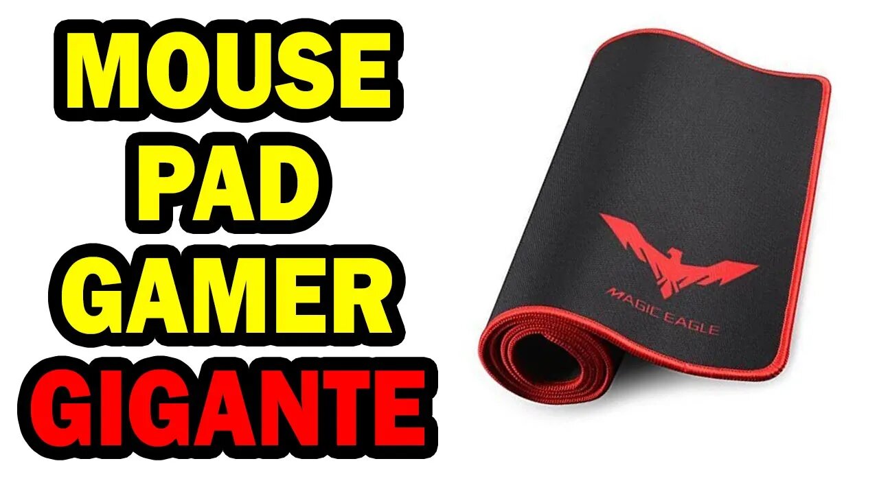 Mouse pad gamer gigante profisional Havit (Unboxing)