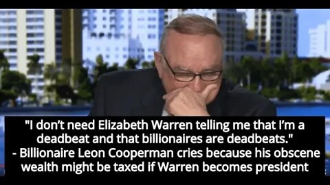 Elizabeth Warren & Bernie Sanders LITERALLY Make A Billionaire Cry On TV