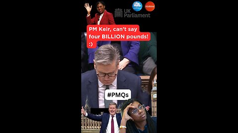 PM struggles with BIG number!