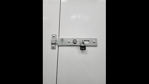 Opinion: The latch on my storage room door is bent.