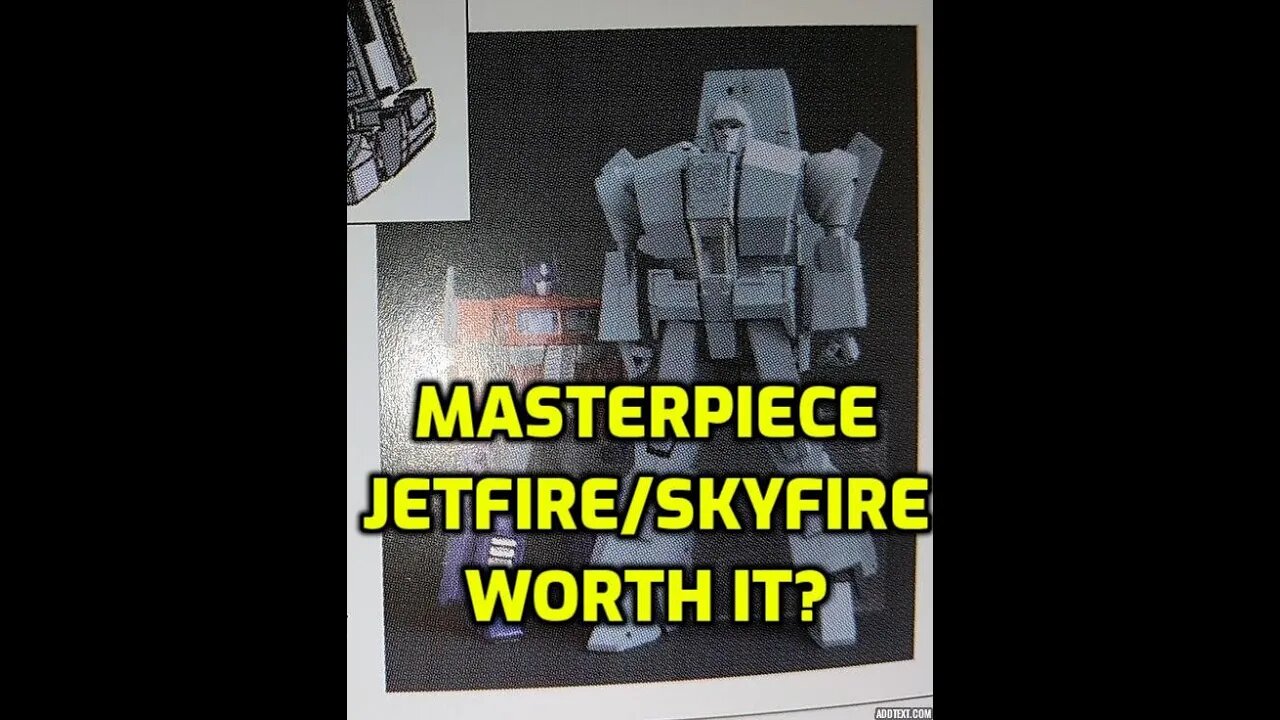 MASTERPIECE JETFIRE REVEALED - MASTERPIECE SKYFIRE - NINJA KNIGHT