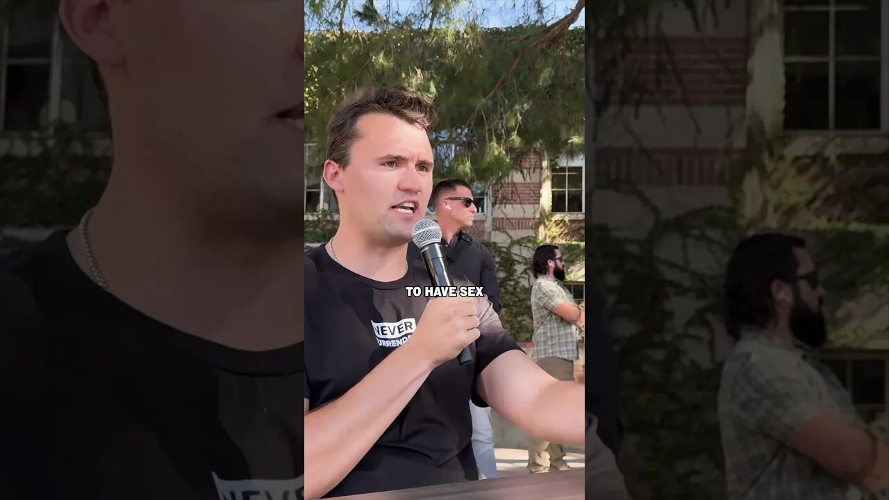 Charlie Kirk TRAPS Student In Her Own Abortion Argument 👀🔥