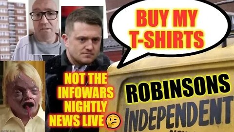 🤔Will David Icke & Richie Allen Buy Tommy Robinsons T-Shirt 🤔 Not The Infowars Nightly News LIVE🤔