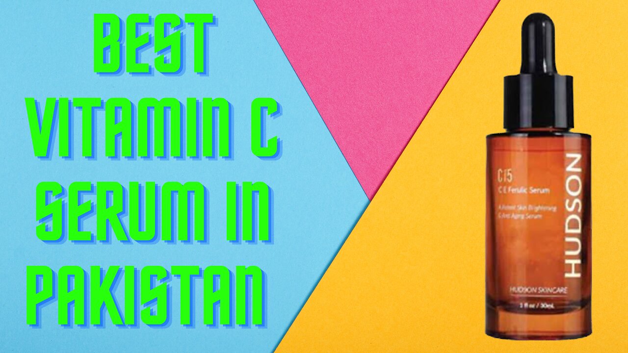 HUDSON'S PHARMA C15 REVIEW || VITAMIN C SERUM IN PAKISTAN I GET BRIGHT SKIN I URDU / HINDI