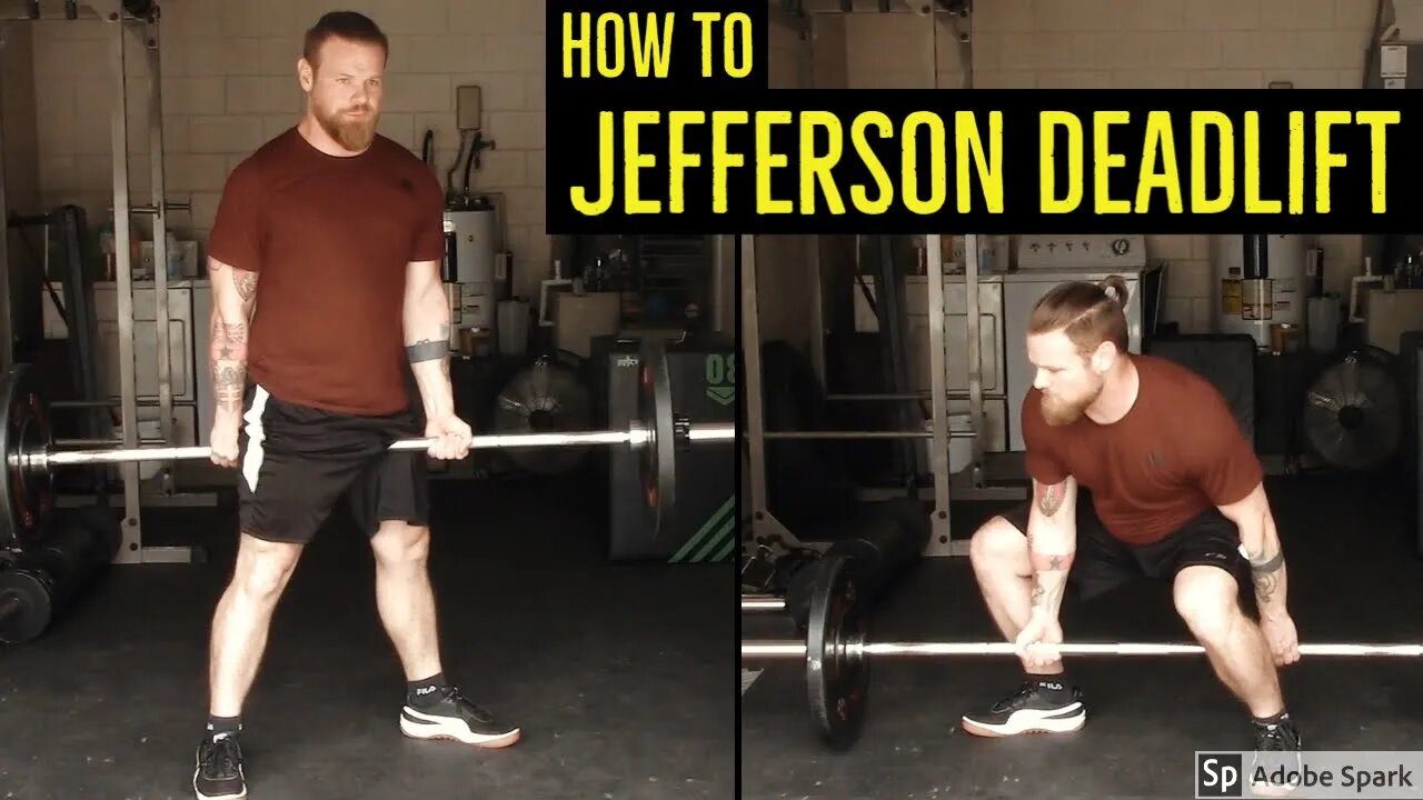 COMPLETE guide to the Jefferson Deadlift - Set up, Form, and Tips.