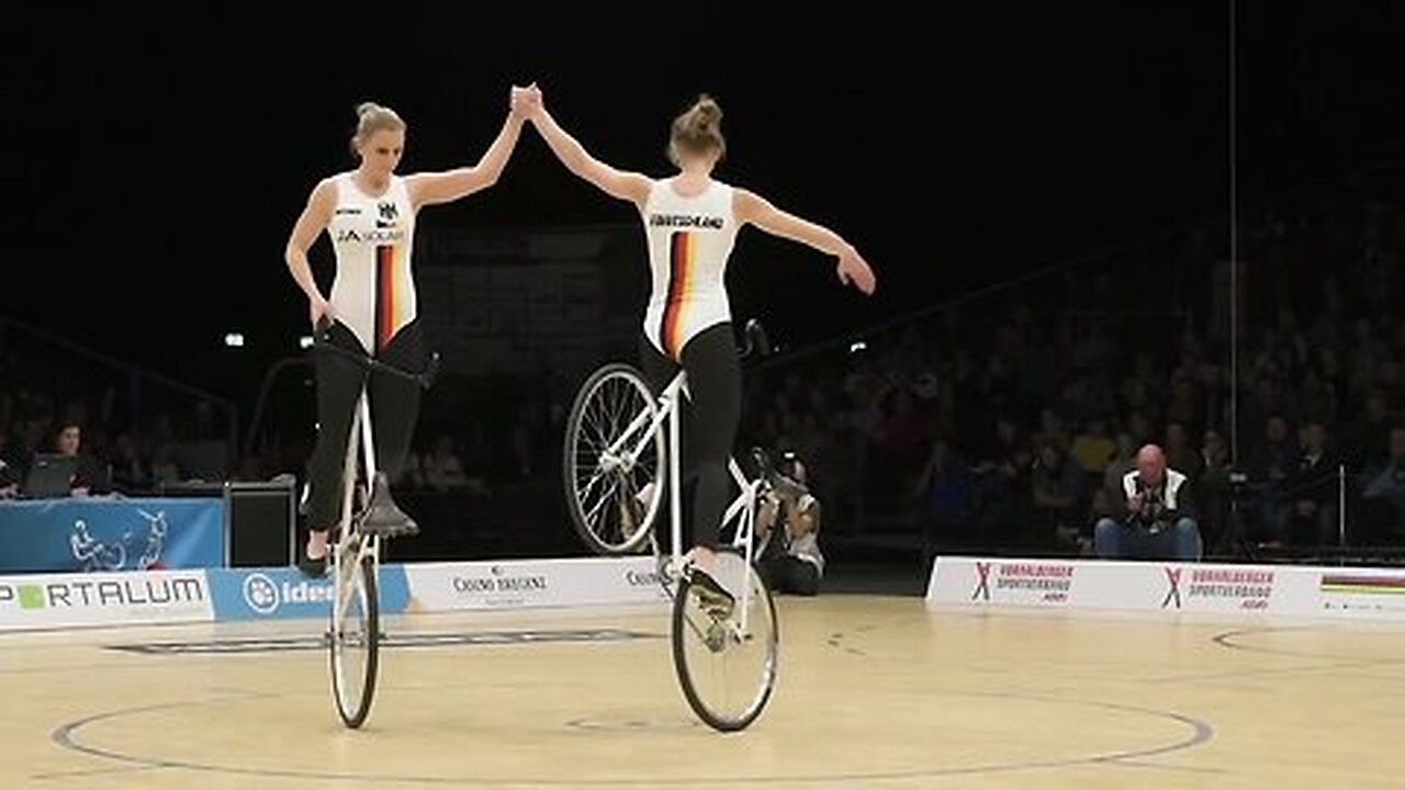 Julia Thürmer _ Nadja Thürmer Finale - WM 2017 in Dornbirn _ Kunstrad