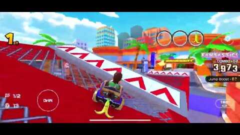 Mario Kart Tour - Wii Coconut Mall T Gameplay