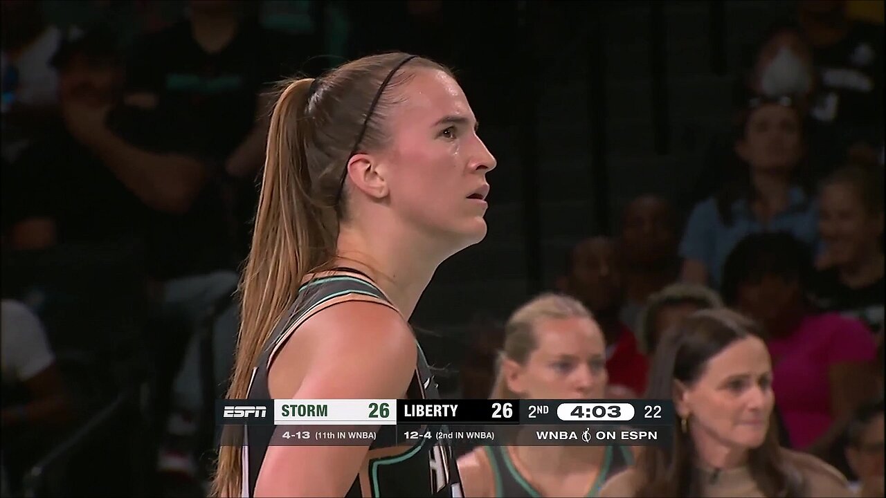 TECHNICAL On Sabrina Ionescu For Yelling At Ref After No Foul Was Called On Her Shot | NY Liberty