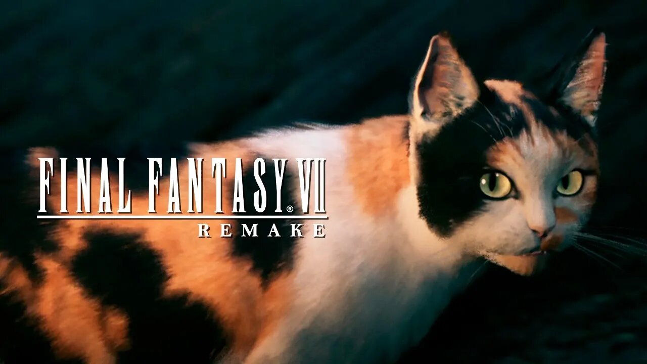 FINAL FANTASY VII REMAKE #49 - Guiados por um gato! (Legendado e Traduzido em PT-BR)