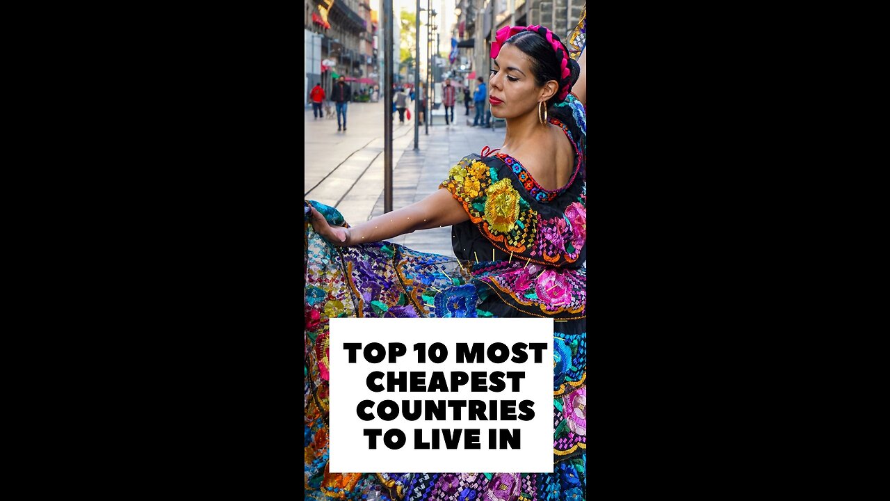 Top 10 cheapest countries to live in #shorts #viral #trending #top10 #2022