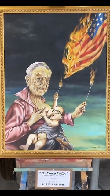 Soros protest piece unveiled outside billionaire’s nonprofit’s HQ in NYC