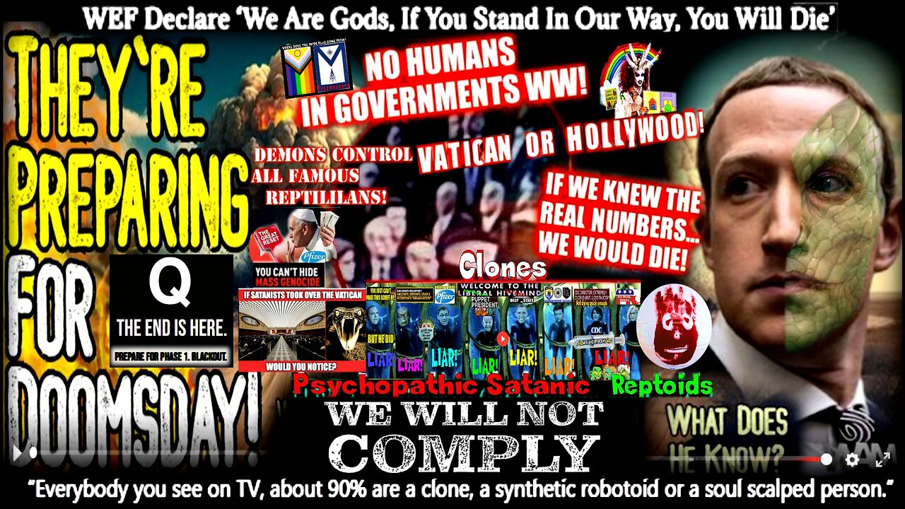 WARNING: THEY'RE PREPARING FOR DOOMSDAY! - Globalists Normalize & Ready Themselves For WW3!