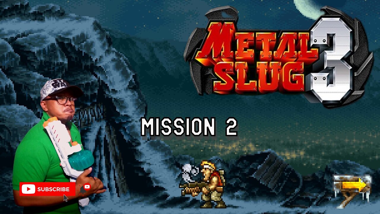 NeoGeo Metal Slug 3 Mission 2- Wandering at Midnight