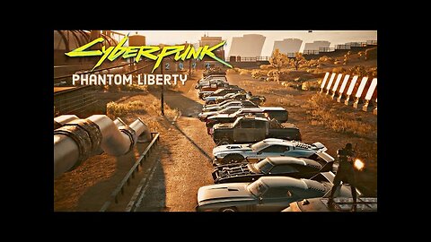 Cyberpunk 2077 phantom Liberty Car collection