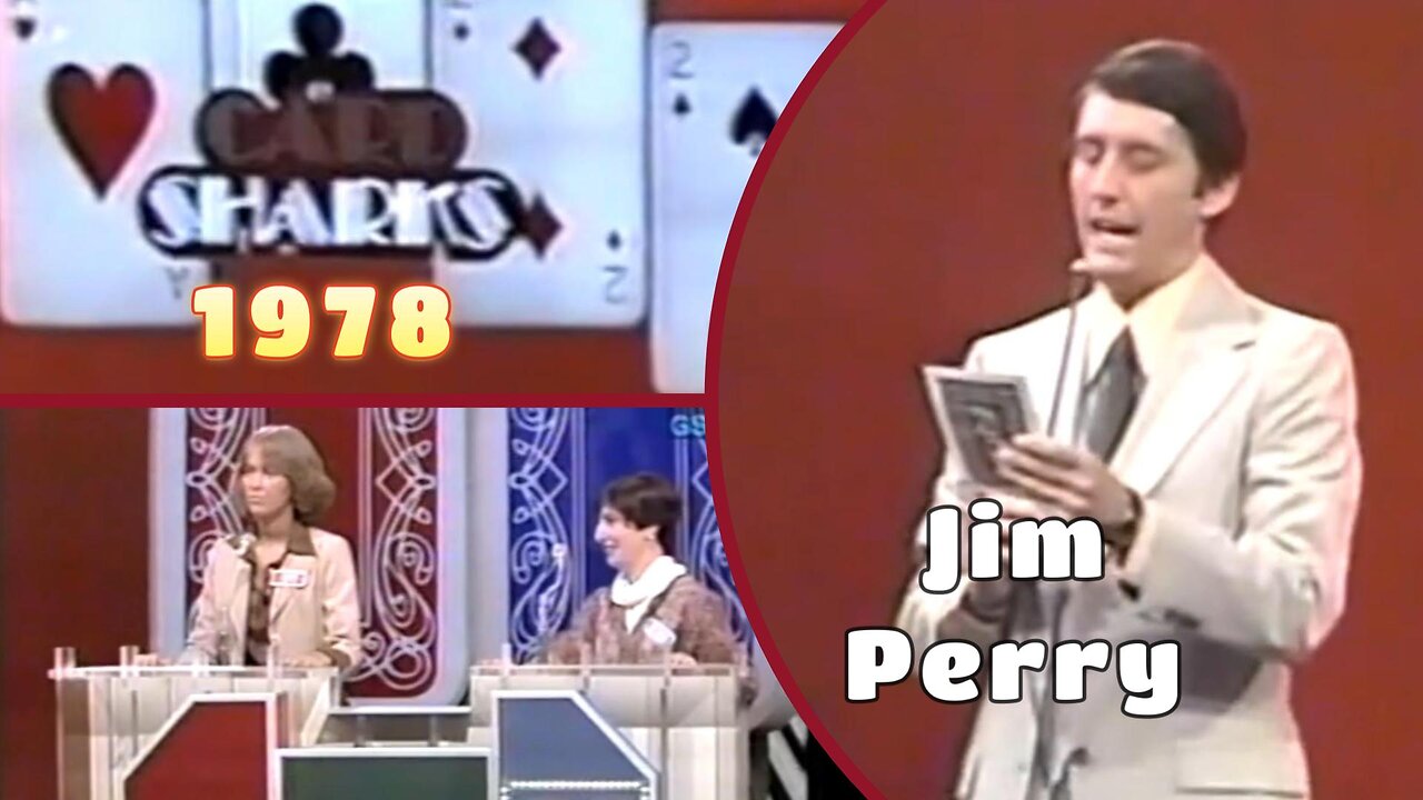 Jim Perry | Card Sharks (9-20-1978) | Full Episode | Game Shows