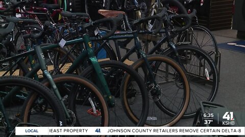 Kansas City bike shop notices uptick in foot traffic due to high gas prices