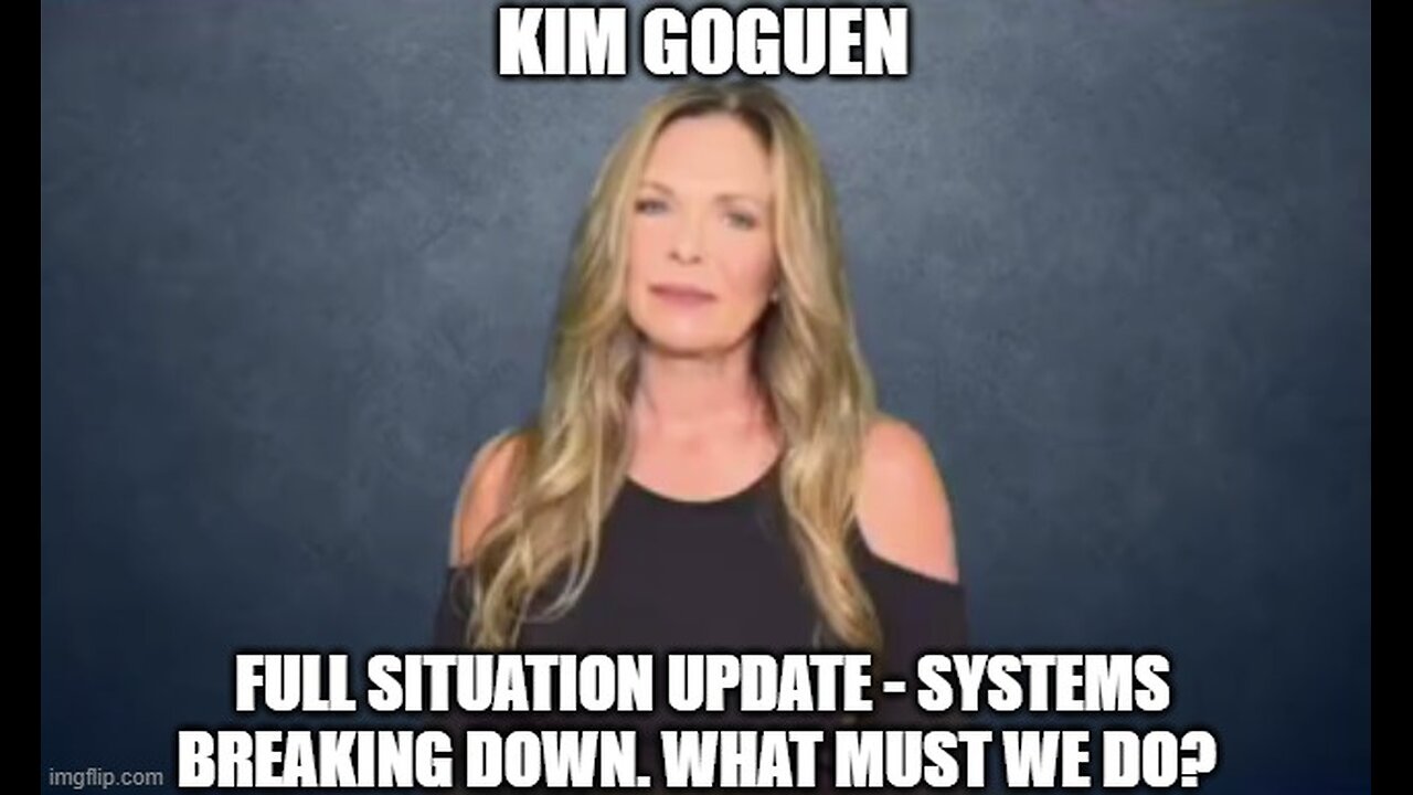 Kim Goguen: Full Situation Update 8/28/24 - Systems Breaking Down. What Must We Do?