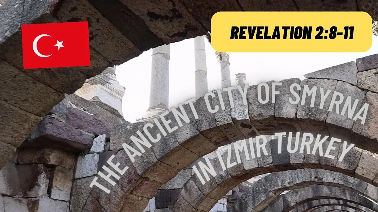 The ancient Church of Smyrna in Izmir Turkey!