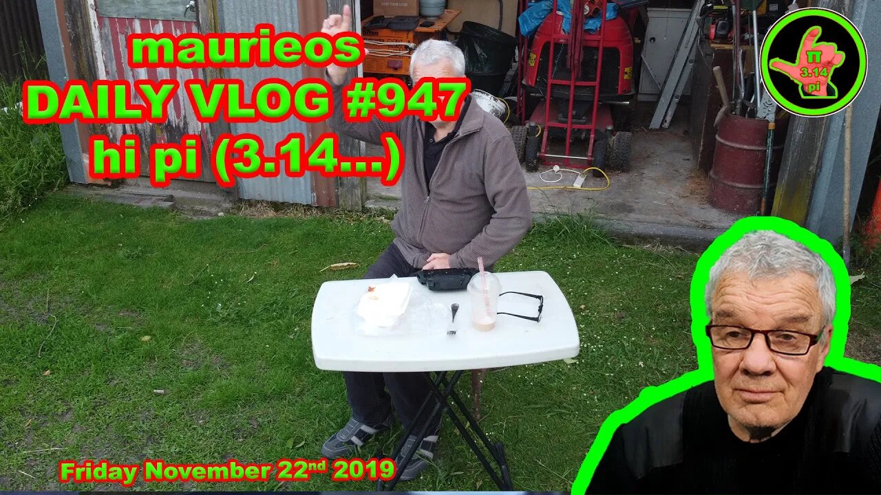 maurieos DAILY VLOG #947 hi pi (3.14 ...)