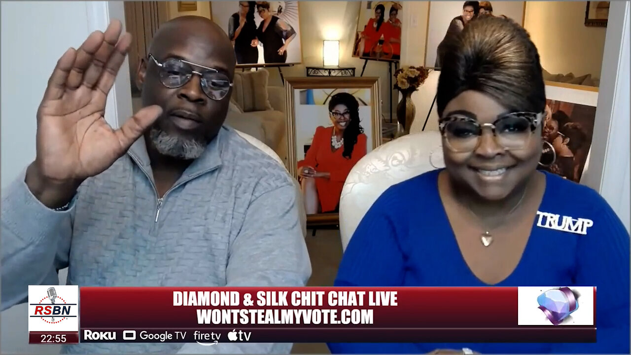 WON'T STEAL MY VOTE. | Diamond & Silk - 10/23/24