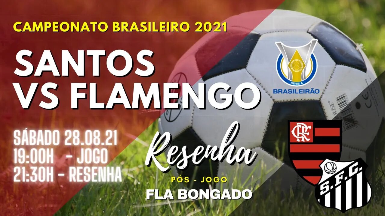 RESENHA PÓS-JOGO SANTOS X FLAMENGO | CANAL FLA BONGADO |