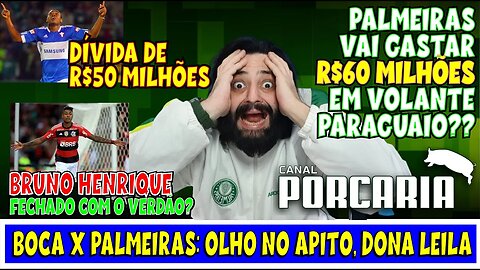 🚨TÁ MALUCO!💥 R$ 60 MILHÕES POR VOLANTE PARAGUAIO? 🐷 BH JÁ ACERTOU? 🐷 DÍVIDA ANTIGA DE R$50 MILHÔES