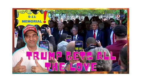 *TRUMP WINNING* The REAL Reason TRUMP Got All the LOVE at the 9-11 Ceremony