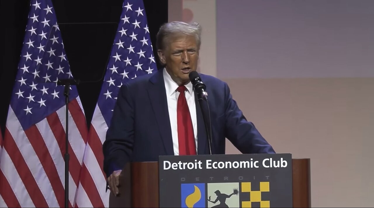 CAR LOAN INTEREST FULLY DEDUCTIBLE! Trump announces at Detroit Economic Club MI Event