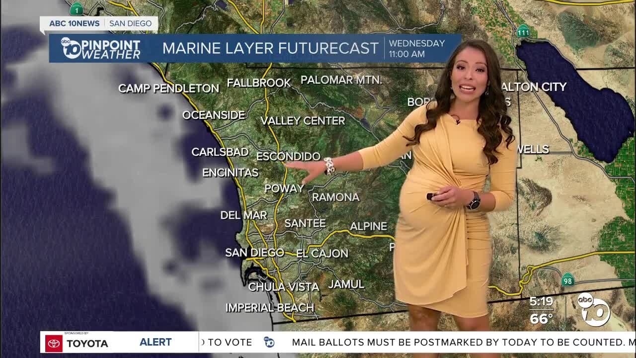 ABC 10News PinPoint Weather With Meteorologist Angelica Campos