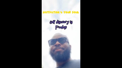 Self Discovery Is Freedom #dayodman #motivation #eeyayyahh #motivationalspeaker #positivity