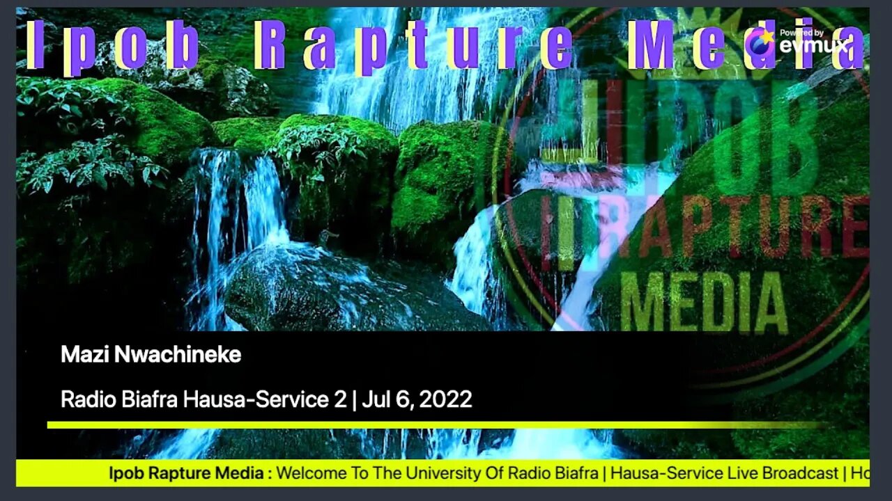 Welcome To The University Of Radio Biafra | Hausa-Service 2 | Host: Mazi Nwachineke | Jul 6, 2022