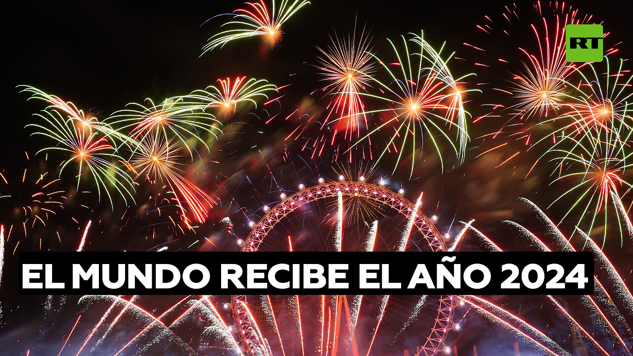 El mundo recibe el año 2024 con fastuosos espectáculos de fuegos artificiales