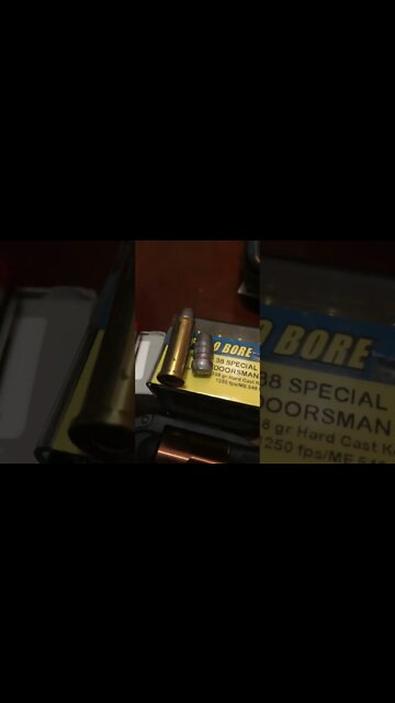 Most Powerful 38 Special +P Snubnose Rounds recovered from the shooting test