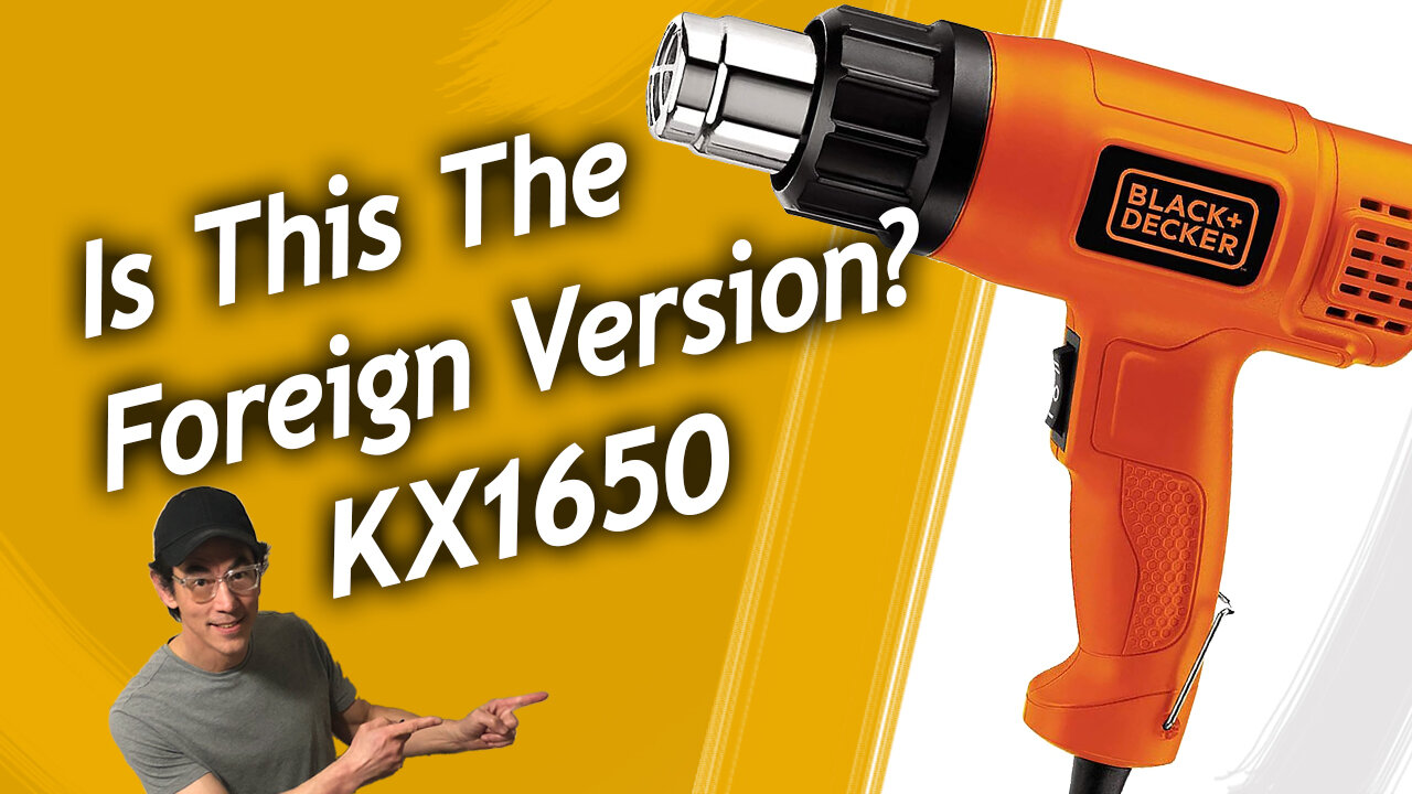 KX1650 Black&Decker Heat Gun Specifications, Which Foreign Countries? Features? Product Links