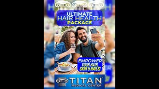 Strengthen your hair, skin & nails with the Titan Ultimate Hair Health Package!