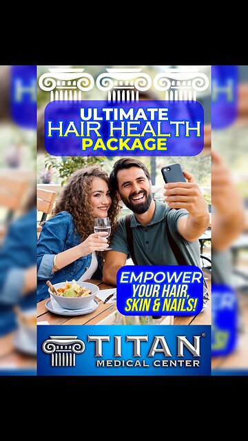 Strengthen your hair, skin & nails with the Titan Ultimate Hair Health Package!