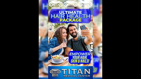 Strengthen your hair, skin & nails with the Titan Ultimate Hair Health Package!