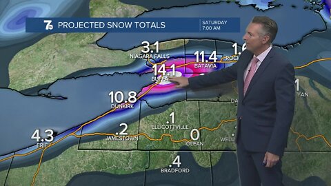 Lake Effect Snow this week