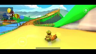 Mario Kart Tour - Coin Rush Gameplay (Yoshi Tour April 2022)