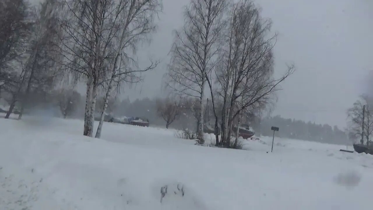 Snow storm in April... 5.4.2022