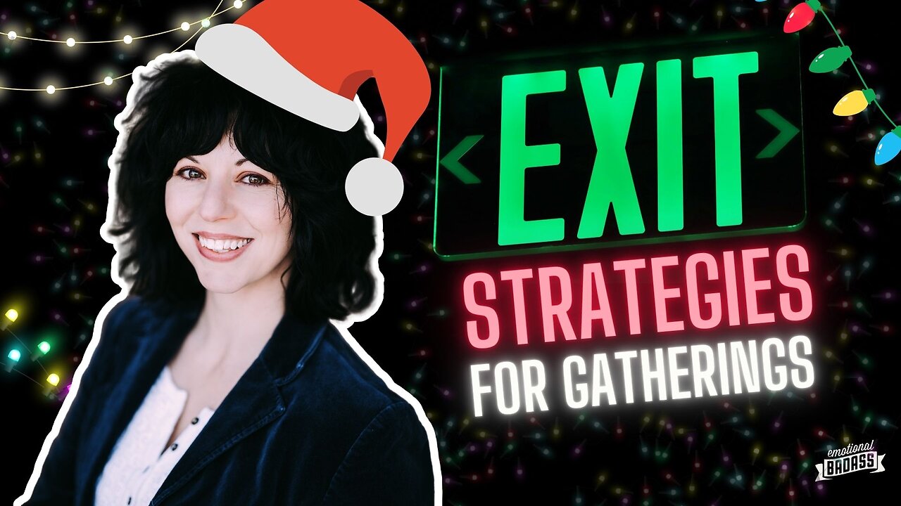 Exit Strategies for Social Gatherings. Tips for Introverts!