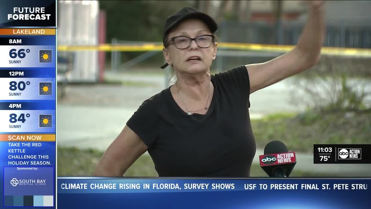 Tampa Police still searching for suspect after shooting at Giddens Park