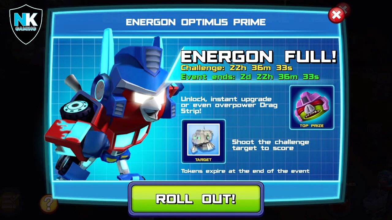 Angry Birds Transformers - Energon Optimus Prime - Day 4