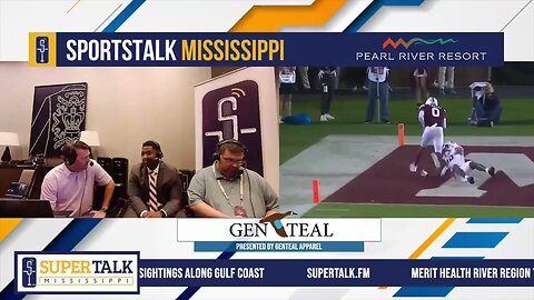 Mississippi State DL Jaden Crumedy live at SEC Media Days