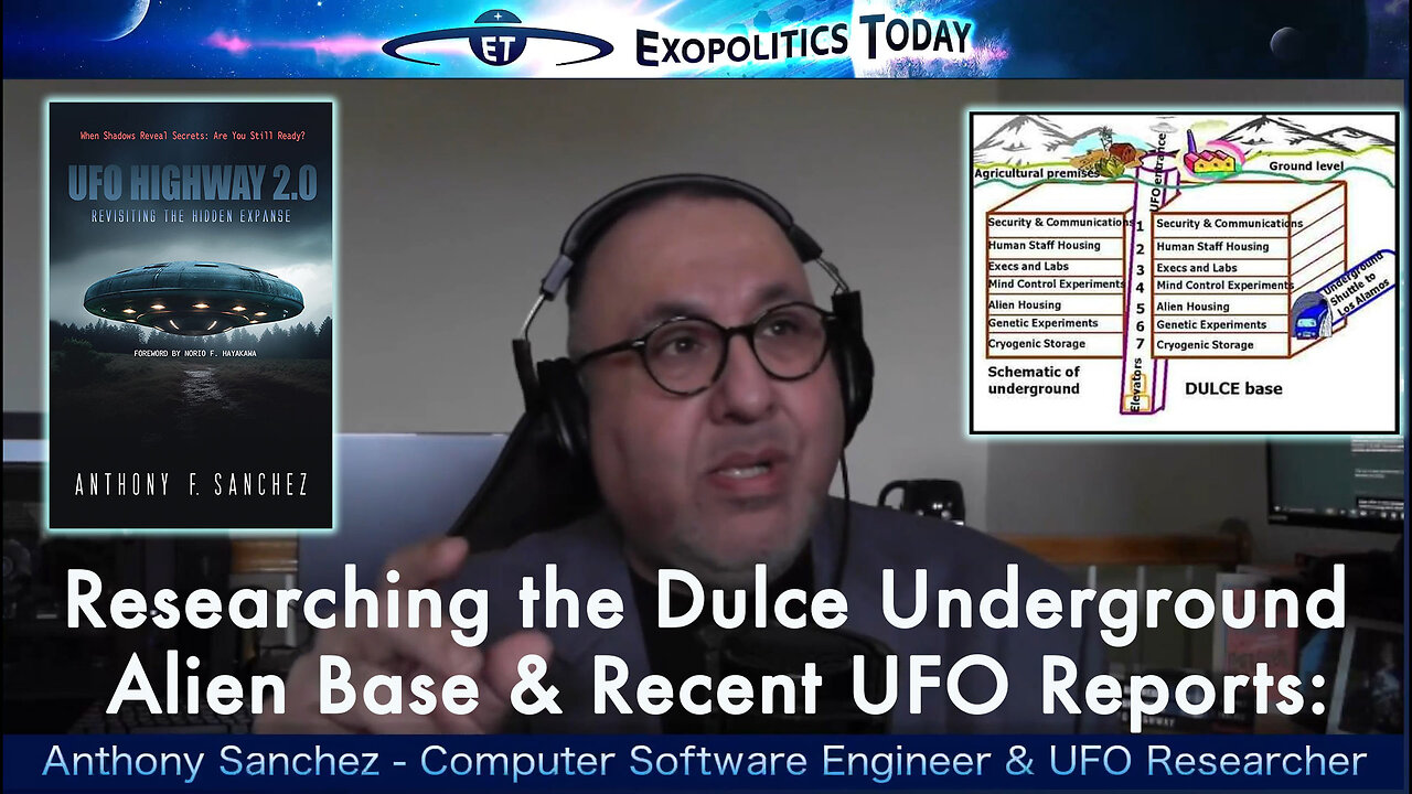 Researching the Dulce Underground Alien Base & Recent UFO Reports: Interview with Anthony Sanchez