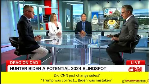 Did CNN just change sides? "Trump was correct... Biden was mistaken"