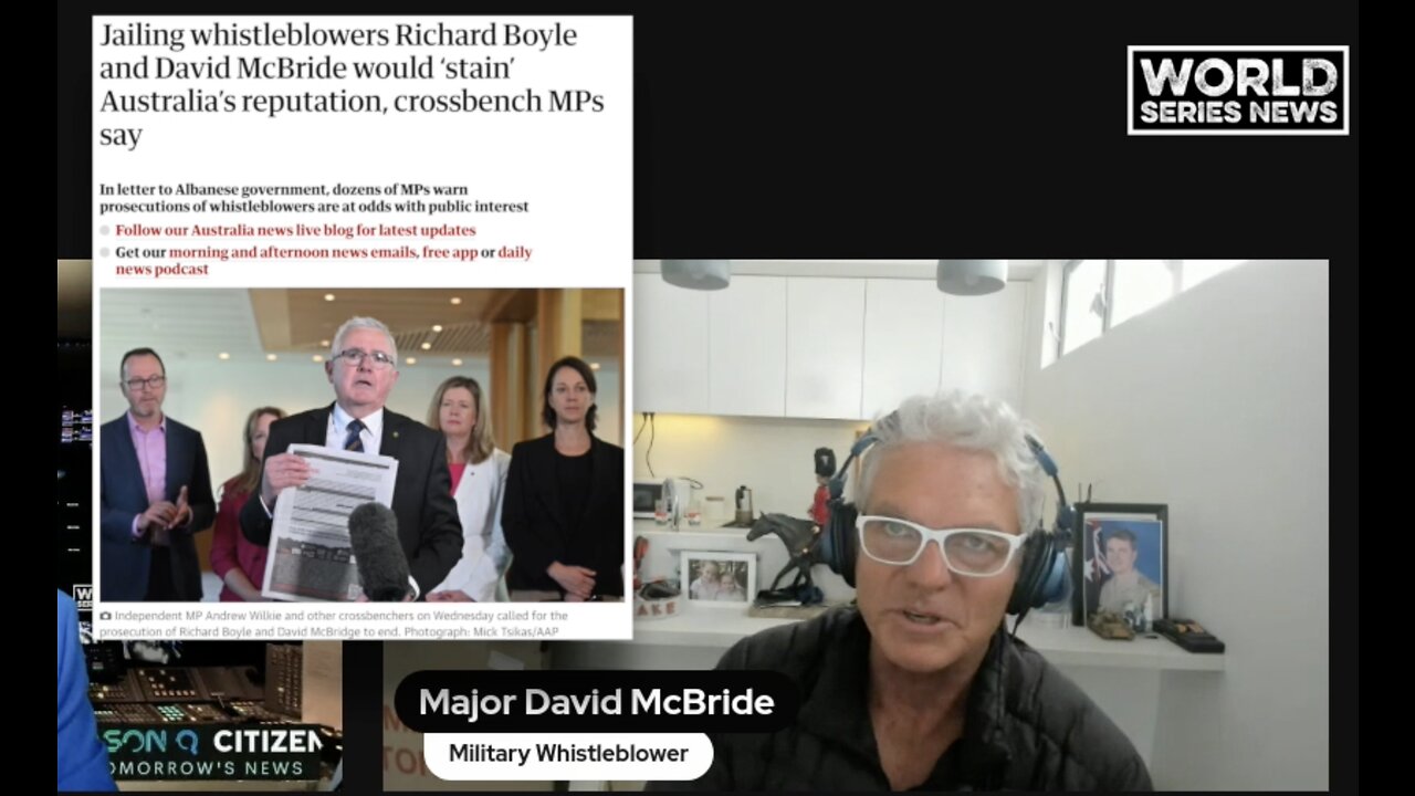 30 MPs fight for whistleblowers freedom. Interview with David McBride