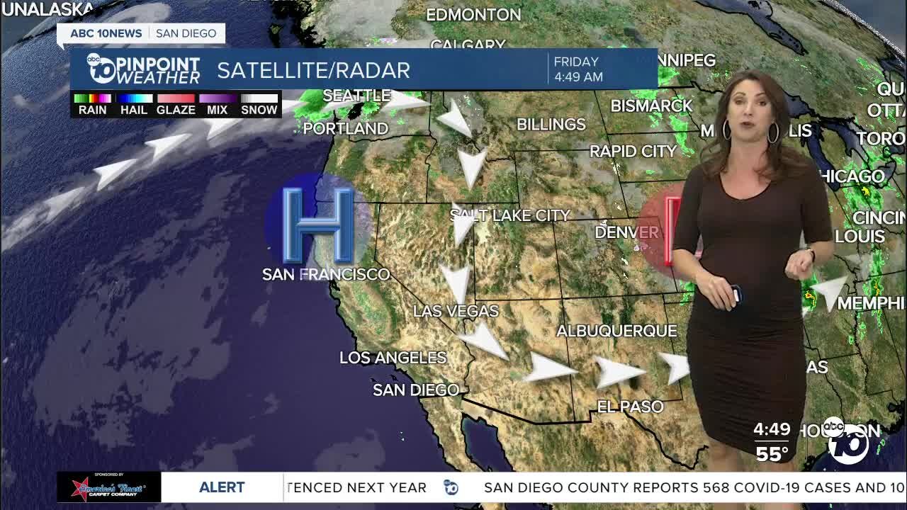 ABC 10News Pinpoint Weather with Meteorologist Megan Parry