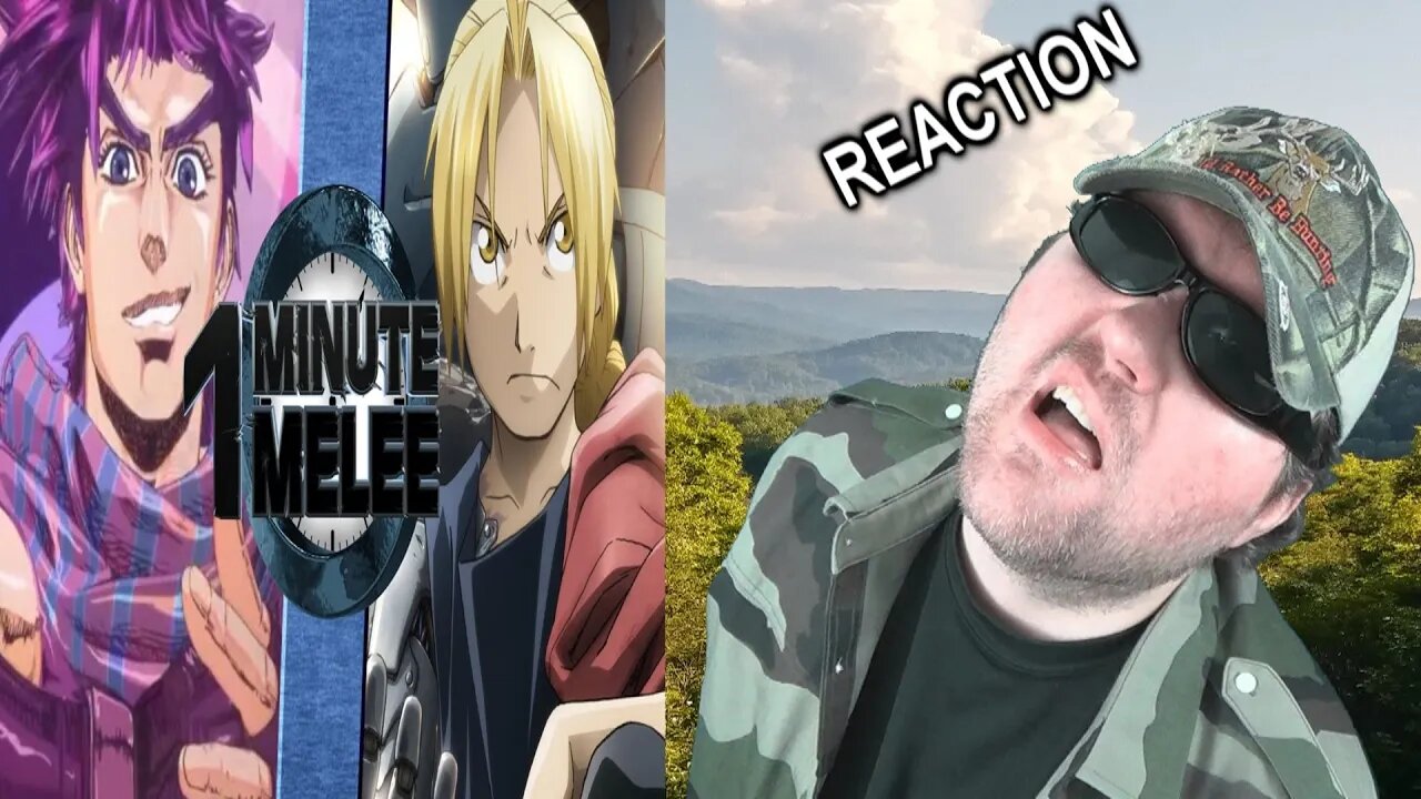 One Minute Melee S4 EP5 - Joseph Joestar vs Edward Elric REACTION!!! (BBT)