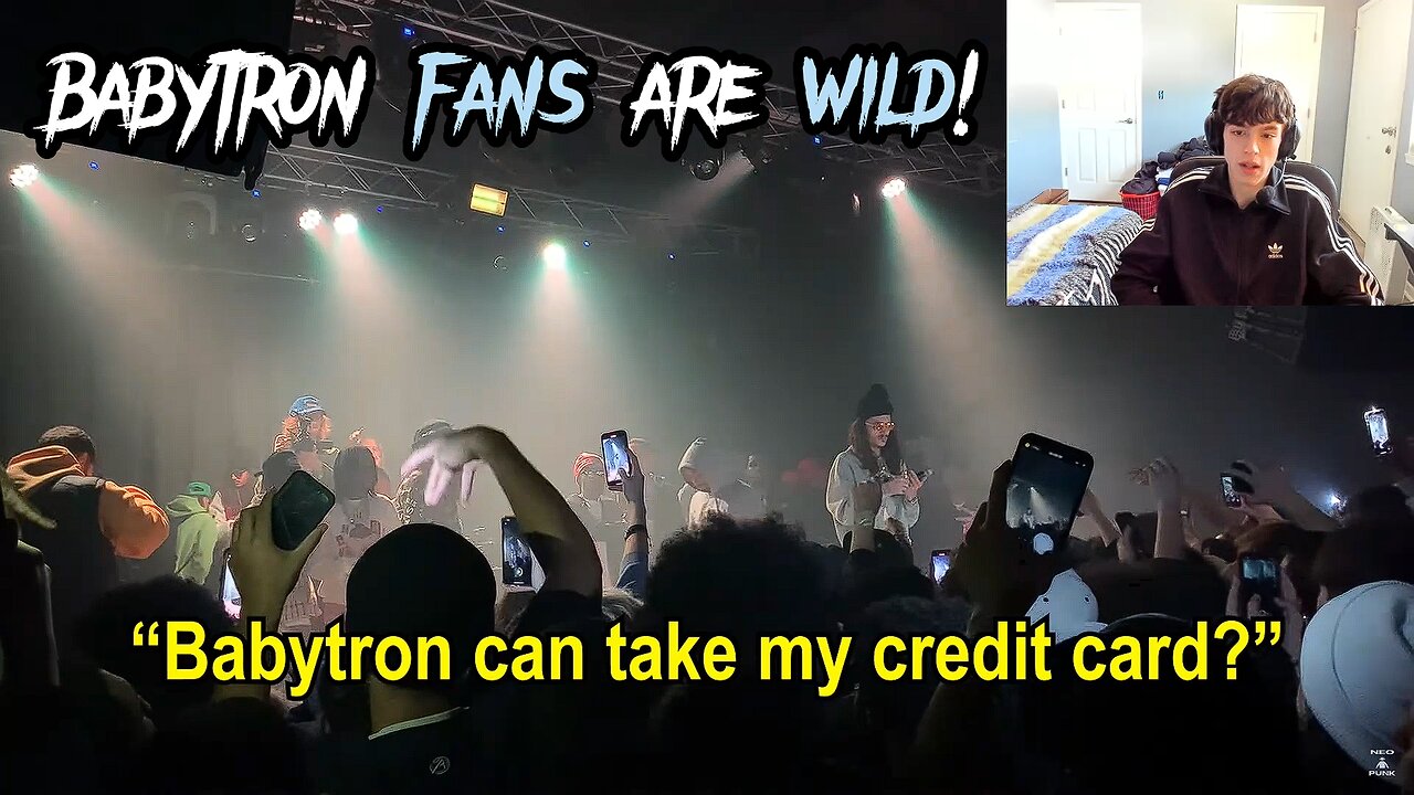 BABYTRON STEALS HIS FANS CREDIT CARD